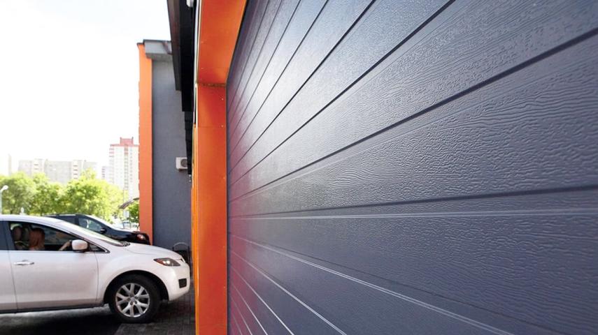 ворота из сэндвич-панелей в Чегеме